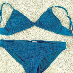 Xhilaration Turquoise Blue Bikini